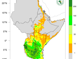 Heavy Rainfall Forecasted for Central Tanzania, Burundi, Southern Rwanda