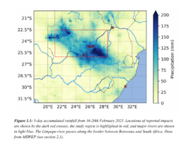 Climate Change Fuels Five-day Rainfall in Southern Africa