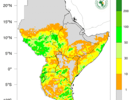Rainfall, Temperature in a Climate Outlook of Greater Horn of Africa