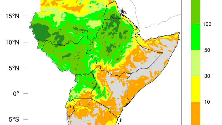 From Downpours to Heatwaves: Eastern Africa’s Weather Outlook for Mid-August