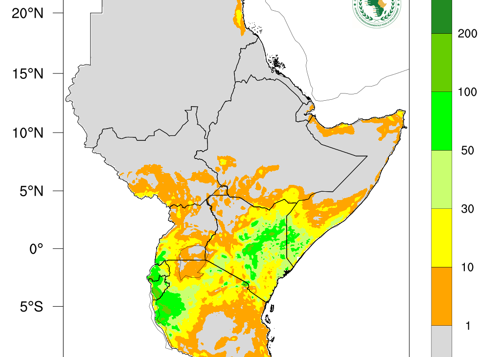 Rainfall Rebounds in the East as Heat Persists Across GHA