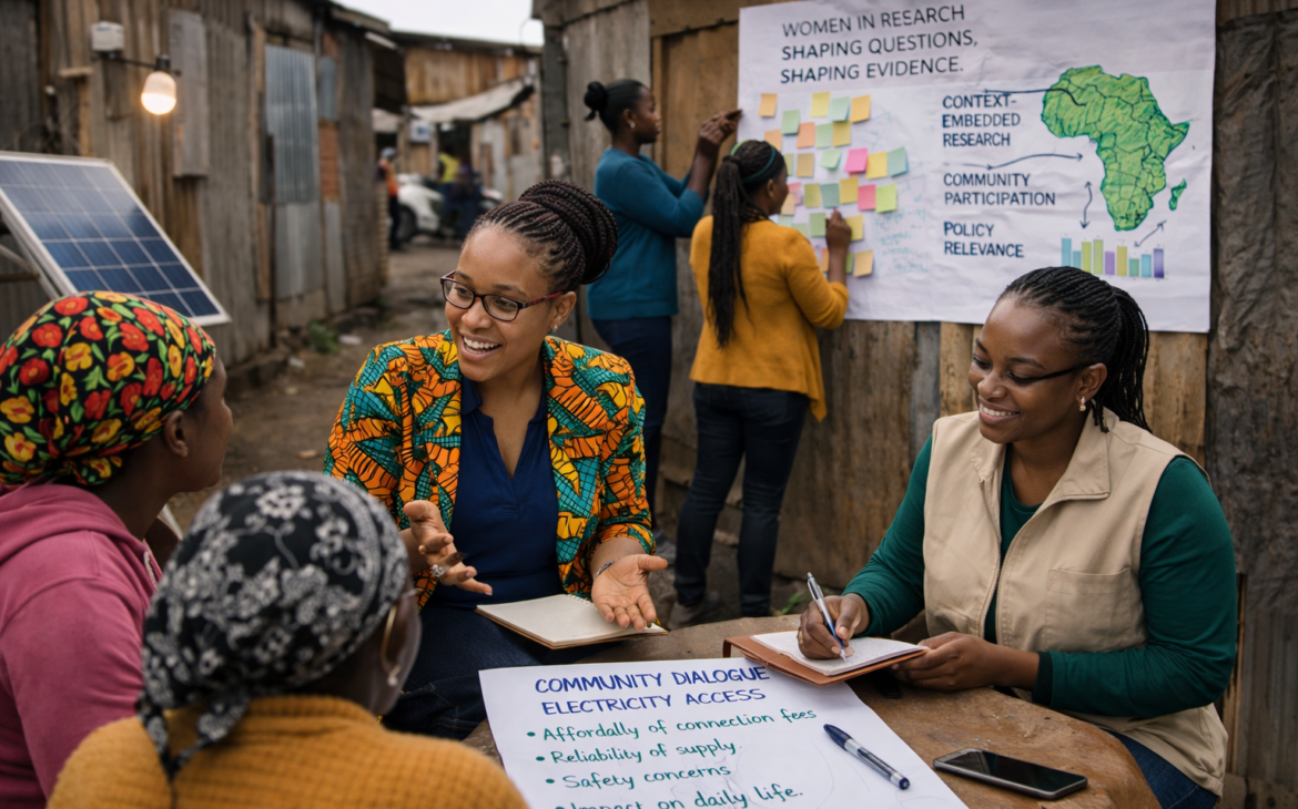 Women in Research in Africa: Shaping Questions, Shaping Evidence