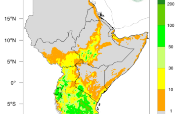 Greater Horn of Africa Set for Moderate Rains While Heat Stress Intensifies in South Sudan