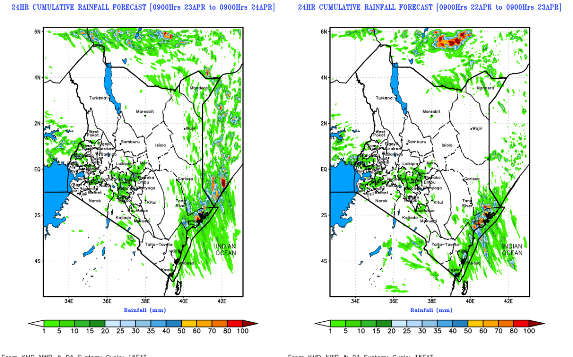 Heavy Rains, Strong Winds, Rough Seas Expected as KMD Issues Nationwide Advisory