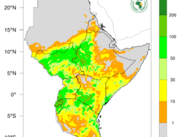 Enhanced Rainfall for East Africa Raise Flood Risks as Heat Persists in the Region