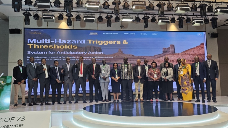 Multi-Hazard Triggers and Thresholds System Launced by IGAD-ICPAC