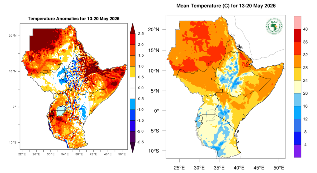 Enhanced rainfall