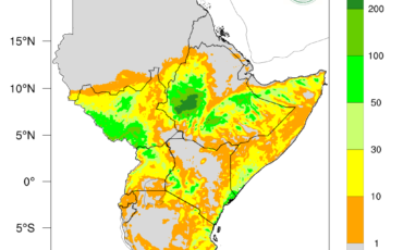 Enhanced Rainfall Forecast Across Parts of East Africa as Flood and Heat Risks Persist