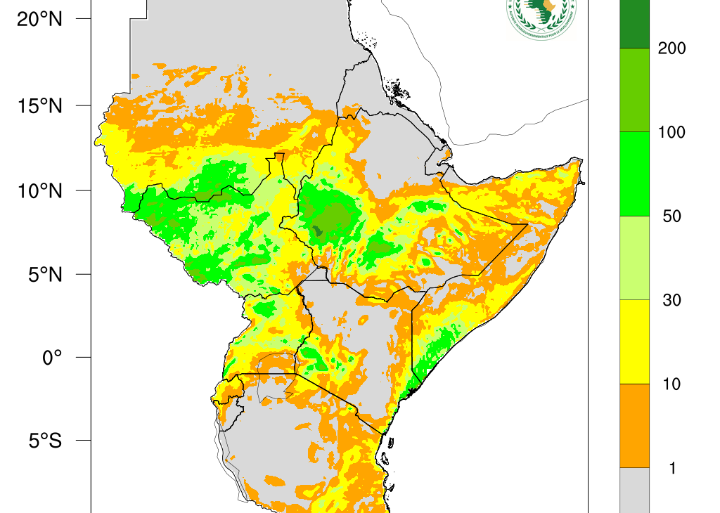 Below-Normal Rainfall Expected Across Parts of East Africa as Warmer Conditions Persist