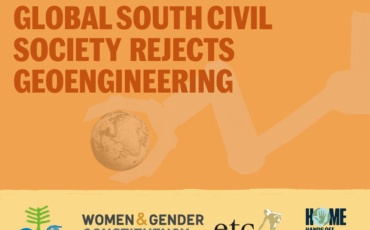 Civil Society Pushes Back Against Marine Geoengineering at Our Ocean Conference