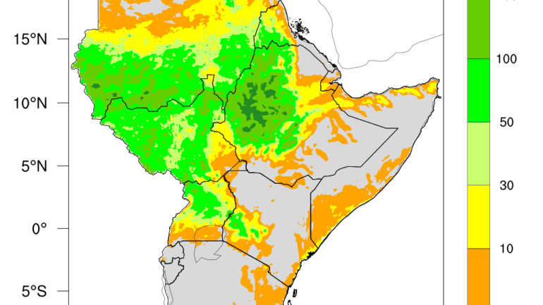 Heavy Rains Return as Heat Persists Across the Greater Horn of Africa