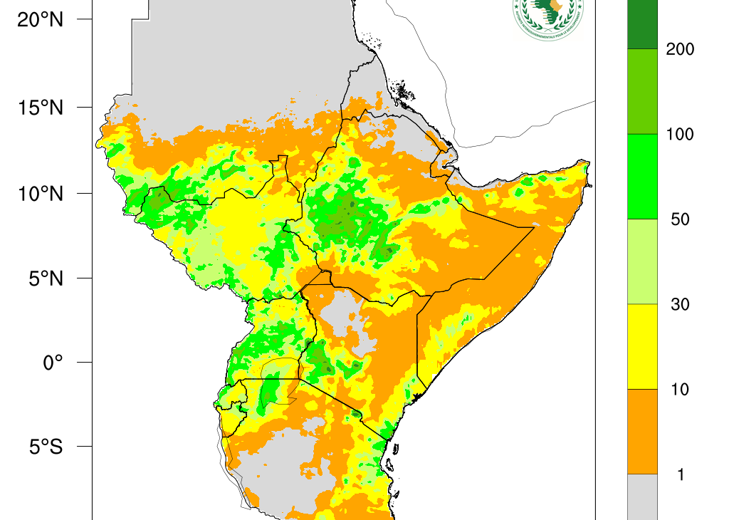 Rainfall, Warmer Conditions Expected Across Parts of the Greater Horn of Africa