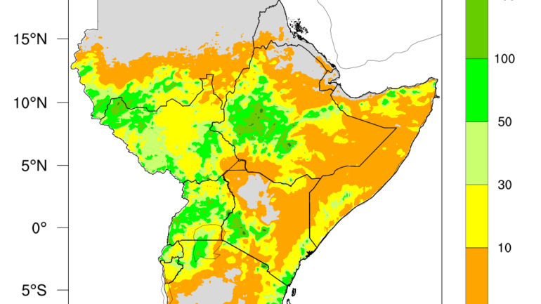 Rainfall, Warmer Conditions Expected Across Parts of the Greater Horn of Africa